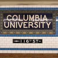 Photo taken at MTA Subway - 116th St/Columbia University (1) by Joshua on 4/17/2023