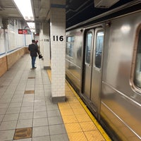 Photo taken at MTA Subway - 116th St/Columbia University (1) by Joshua on 12/6/2022