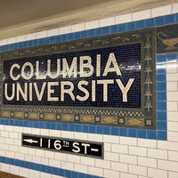 Photo taken at MTA Subway - 116th St/Columbia University (1) by Joshua on 12/8/2022