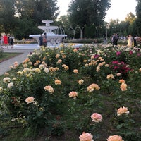 Photo taken at Фонтан «Розарий» by Alexander G. on 6/18/2019