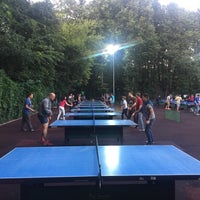 Photo taken at Настольный теннис в Нескучном саду by Alexander G. on 7/21/2016