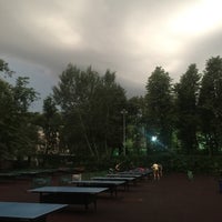 Photo taken at Настольный теннис в Нескучном саду by Alexander G. on 7/18/2016