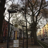 Photo taken at H Grünberger Straße / Warschauer Straße by Casi on 11/24/2016