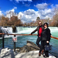 Photo taken at Manavgat Waterfall by Halit T. on 2/24/2017