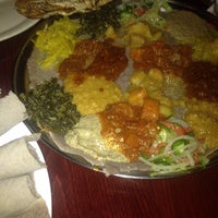 Photo taken at Etete Ethiopian Cuisine by Christy F. on 10/10/2013