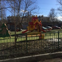 Photo taken at Детская Площадка &amp;quot;Гауди парк&amp;quot; by Vera L. on 3/16/2017