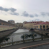 Photo taken at Мало-Конюшенный мост by Elizabeth S. on 8/9/2019