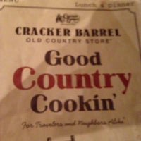 Photo taken at Cracker Barrel Old Country Store by Andy C. on 4/13/2013