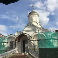Photo taken at Rozhdestvensky Convent by Vitaly K. on 9/4/2017