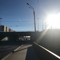 Photo taken at Ново-волковский мост by Nansy N. on 8/8/2018