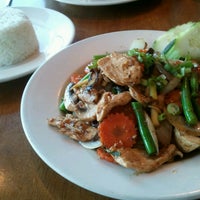 Photo taken at Tiny Thai by Hanna R. on 4/25/2013
