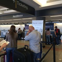 Photo taken at AeroMexico Check-in by Tim B. on 8/28/2014