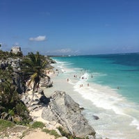 Photo taken at Tulum Archeological Site by Mayrani O. on 3/9/2017