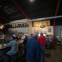 Photo taken at Mills River Brewery by Aaron M. on 10/29/2022