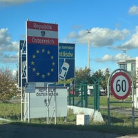 Photo taken at Grenzübergang | Határátkelőhely | Border crossing [AT/HU] by Nikoletta S. on 11/4/2023