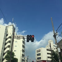 Photo taken at Miyamaebashi Brdg. Intersection by haikannya on 9/27/2015