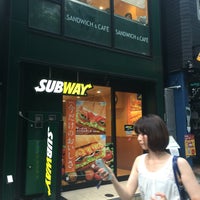 Photo taken at SUBWAY 渋谷宮益坂店 by K C. on 9/9/2016