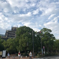 Photo taken at Americabashi Park by K C. on 9/2/2019