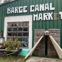 Photo taken at Barge Canal Market by Chris B. on 10/3/2020