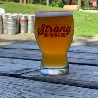 Photo taken at Strong Brewing Company by Chris B. on 7/2/2019