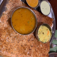 Photo taken at Pongal Kosher South Indian Vegetarian Restaurant by Winnie F. on 6/8/2022