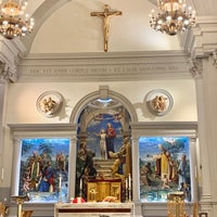 Photo taken at Church of Saint Agnes by Winnie F. on 11/23/2021