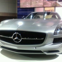 Photo taken at Mercedes Benz @ LA Auto Show by Dishwasher on 12/9/2012