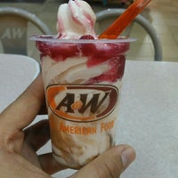 Photo taken at A&amp;amp;W by Andi Aulia R. on 7/25/2016