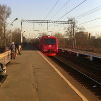 Photo taken at Okruzhnaya Platform by Andrey S. on 4/23/2013