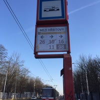 Photo taken at Mezi hřbitovy (tram) by Lex U. on 4/4/2018