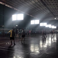 Photo taken at S.T. Badminton Court by Donut C. on 1/31/2015