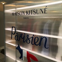 Photo taken at Maison Kitsuné by Simeng L. on 9/25/2018