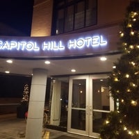 Photo taken at Capitol Hill Hotel by Daniel S. on 2/25/2017