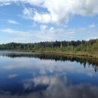 Photo taken at Рабиновское Озеро by Georgy R. on 9/7/2014