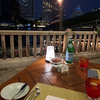 Photo taken at River Café &amp;amp; Terrace by Hooyin on 4/22/2022