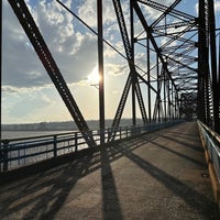 Photo taken at Old Chain of Rocks Bridge by Marek B. on 3/31/2023