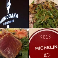 Photo taken at MUNDOAKA streetfood by Anke N. on 9/12/2018