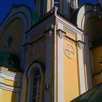 Photo taken at Храм Святого апостола Андрея Первозванного by Michael S. on 5/4/2013
