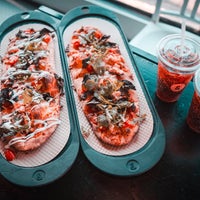 Photo taken at &amp;amp;pizza by نَ on 7/28/2019