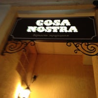 Photo taken at Cosa Nostra by Денис on 4/21/2013