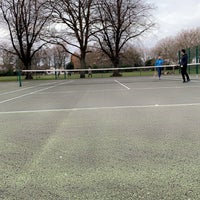 Photo taken at Harbour Club Tennis Courts by Saleh on 2/5/2022