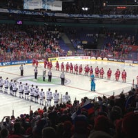 Photo taken at Hartwall Arena by Виктор Р. on 5/8/2013