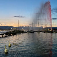 Photo taken at Geneva Water Fountain by Alexandra on 5/8/2024