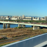 Photo taken at Shikahama Bridge by ひろし on 12/1/2021