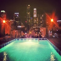 Photo taken at Renaissance Tower Roof Top Pool Deck by Natasha G. on 3/14/2013