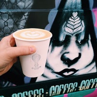 Photo taken at Elabrew Coffee Truck by Natasha G. on 1/9/2014