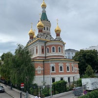 Photo taken at Russisch-Orthodoxe Kathedrale zum Heiligen Nikolaus by D Enni s on 7/20/2020