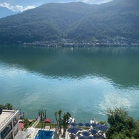Das Foto wurde bei Swiss Diamond Hotel Lugano von คrώα am 9/4/2023 aufgenommen