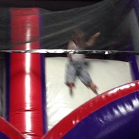 Photo taken at BounceU by Mama Michelley on 6/13/2014