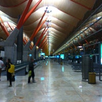 Photo taken at Adolfo Suárez Madrid-Barajas Airport (MAD) by Andrey K. on 4/25/2013